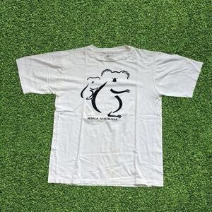 Vintage 90s koala australia white